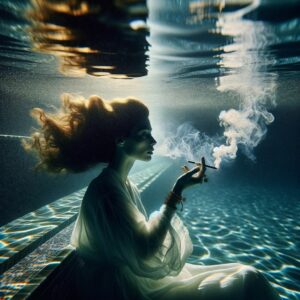 Flooded Smoke Break
