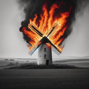 Smoke and Fire Windmill