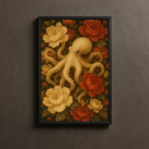 Octopus In Full Bloom